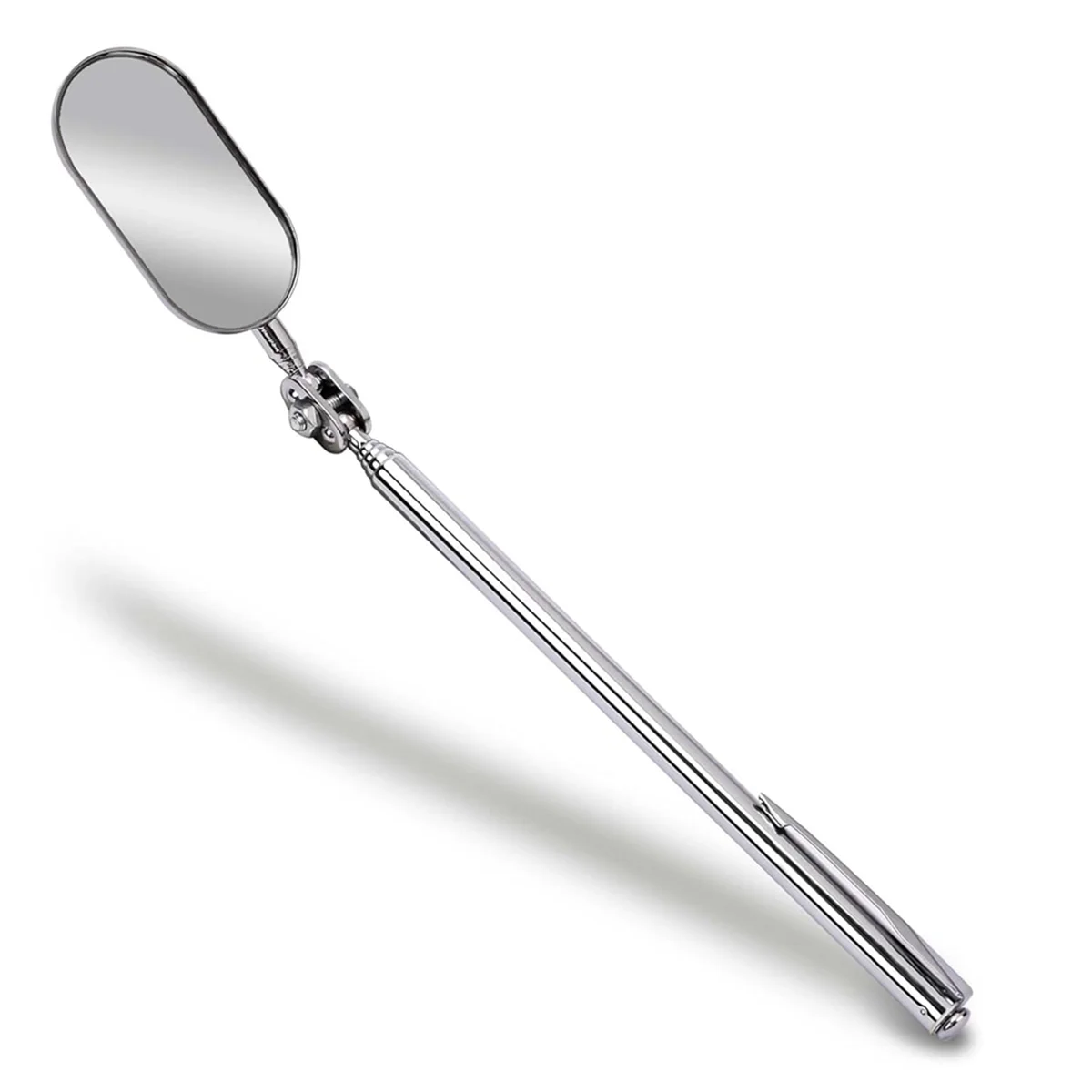 1 SZT. Teleskopowe lusterko inspekcyjne, lusterko inspekcyjne do samochodu, wysuwane lusterko do inspekcji pojazdów-A42I