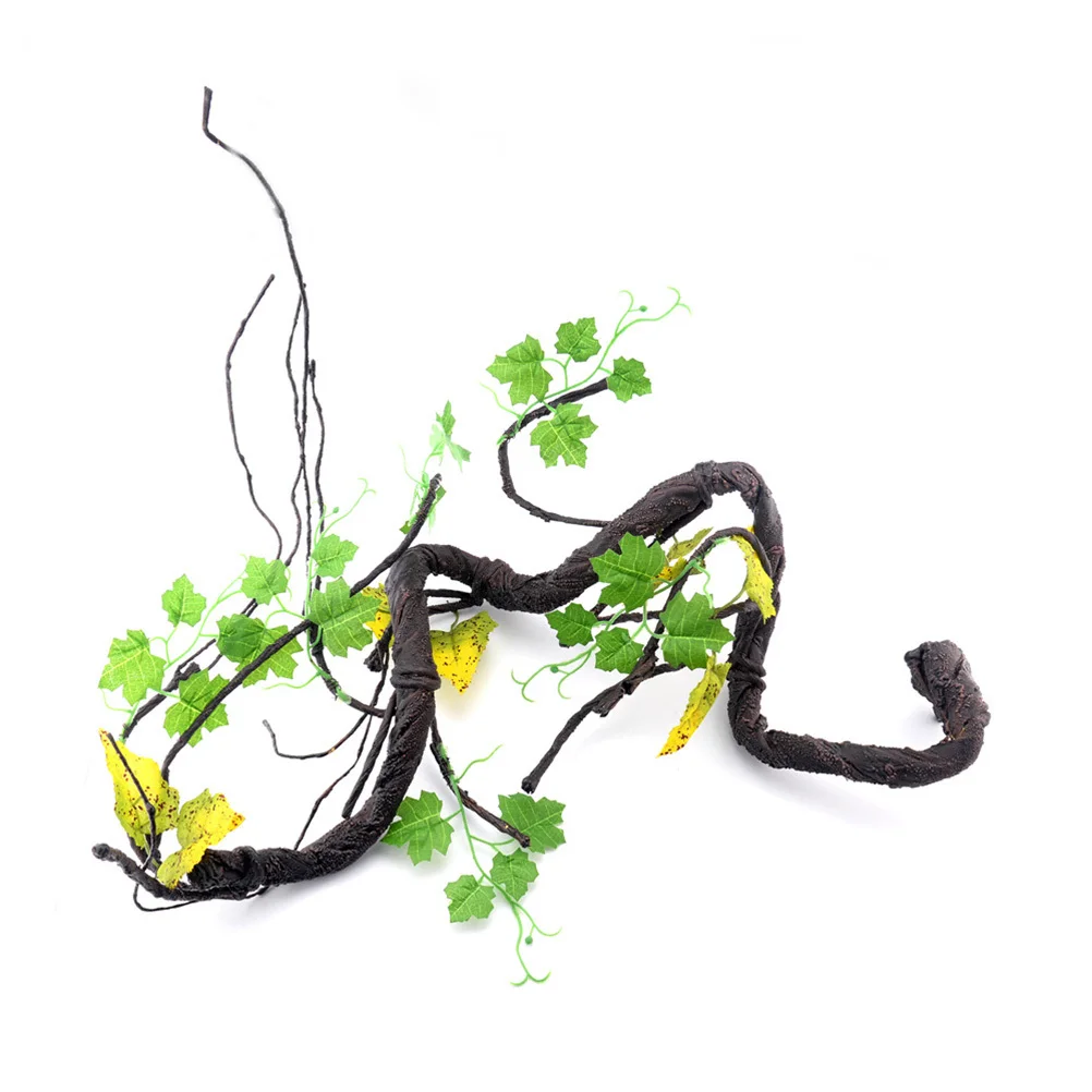 

Reptile Climbing Vine Rattan Natural Imitation for Bearded Dragons Lizards Chameleons Habitat Reptile Climbing Vine