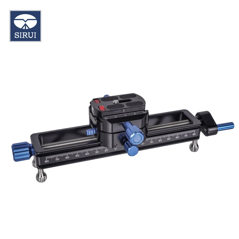 SIRUI MS-18 MS18 Quick Adjustment Macro Focusing Rail with 360 Degree Rotating Clamp Max Load Bearing 10kg MS18