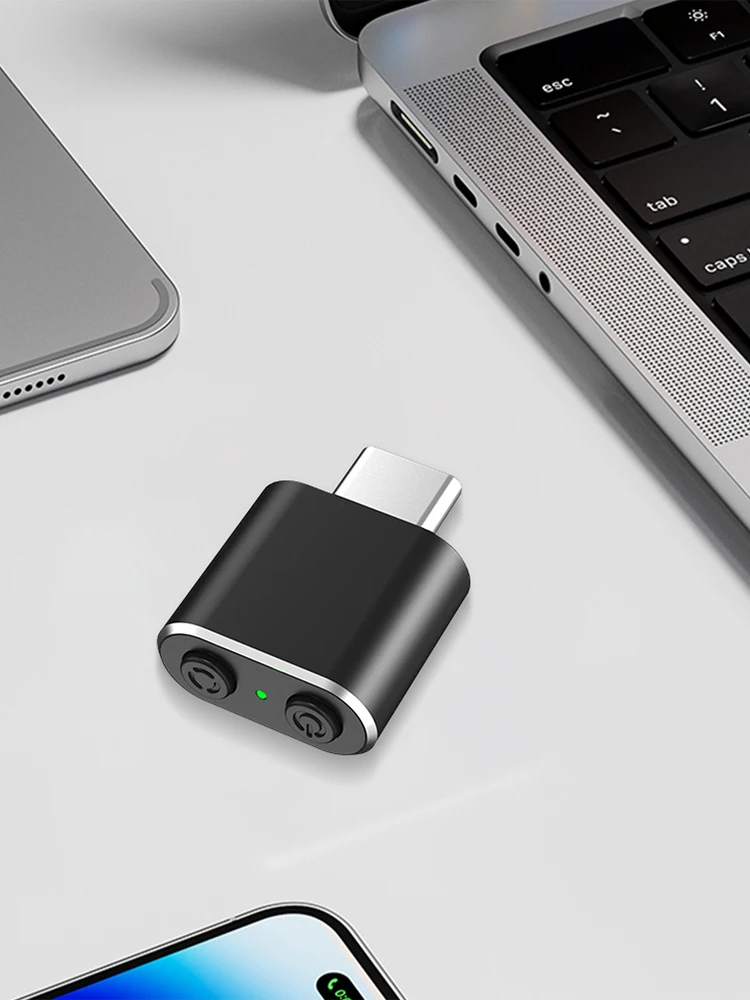 Symulator ruchu myszy USB-C z przyciskiem wyłącznika, niewykrywalny automatyczny shaker myszy, 3 tryby ruchu, urządzenie do ruchu myszy, akcesoria PC