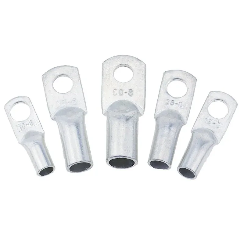 JG6/JG10/JG16/JG25 Kabelschuhe M6 M8 M12 6mm² 10mm² 16mm² 25mm² mit Bolzenloch, verzinnte Kupferkabelschuhe, Batterieanschlüsse – Detail 6