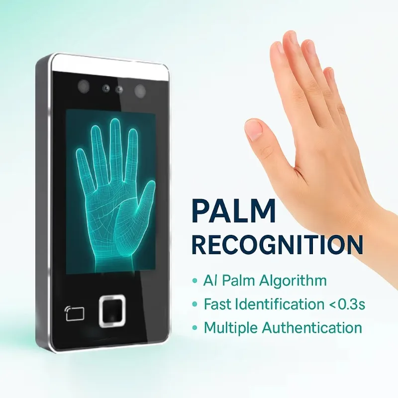 Waterdichte cloudserver Palmveinscanner Waterdichte gezichtsregistratiemachine Toegangscontrolesysteem