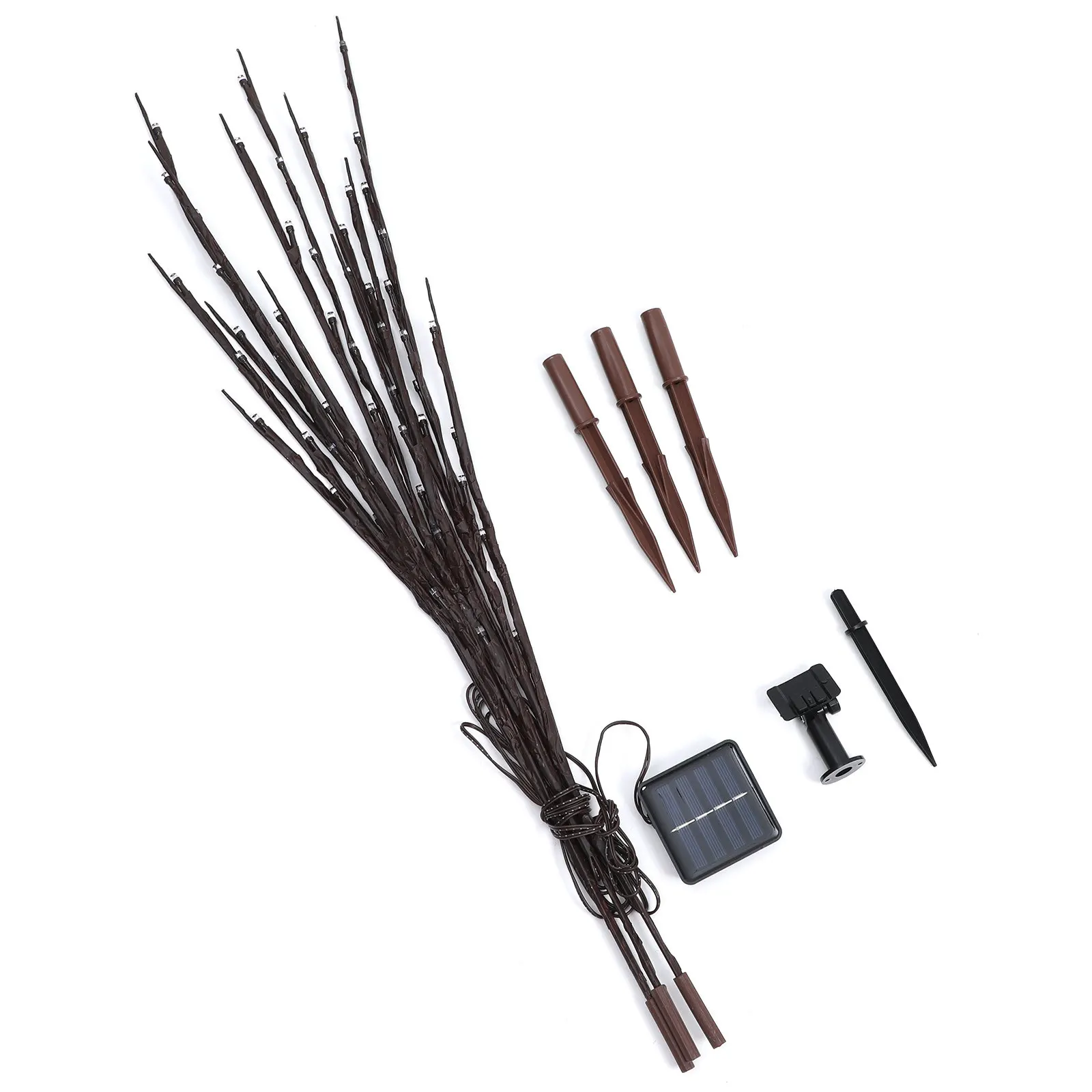 

Солнечные светодиодные гирлянды-ветви на 60 LED-лампочках: стильный и энергоэффективный декор для гостиной, спальни, патио, праздников