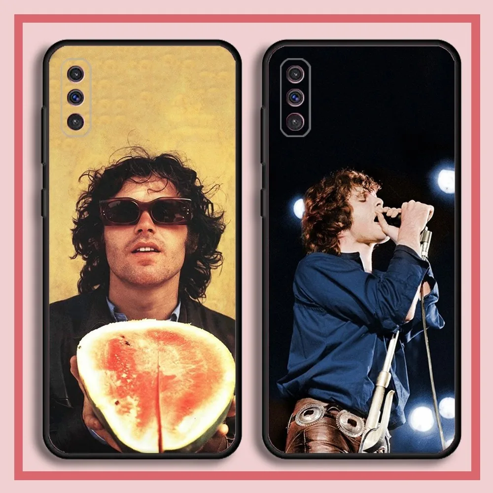 

The Doors Jim Morrison Phone Case For Samsung S23,23,22,30,21,10,9,Note20 Ultra,Lite,Ultra,5G,Plus,FE,Black Soft Case
