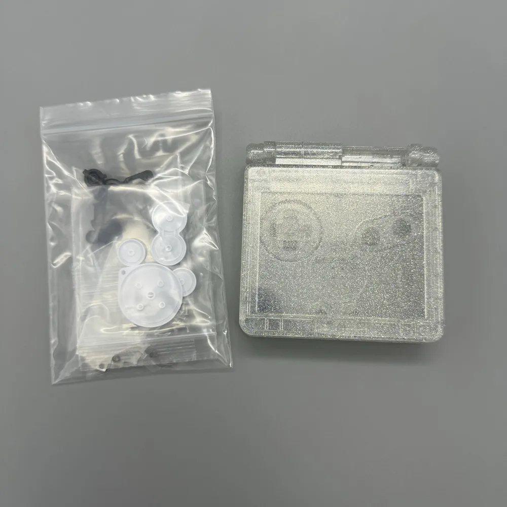 Wysokiej jakości zestaw obudowy Gameboy Advance SP GBASP z 3-calowym ekranem IPS i 2,9-calowym wyświetlaczem LCD w oryginalnym rozmiarze, kompatybilny z GBA — zdjęcie produktu 3