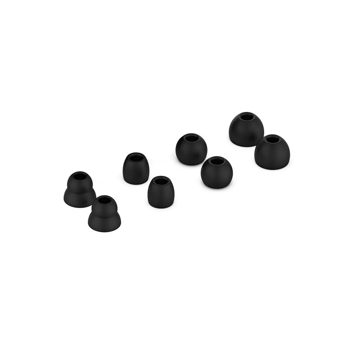 

8Pcs Premium Silicone Earbuds Tips for Wireless Earphones Comfort Fit Sweatproof Running Gym Cycling Noise Reduction