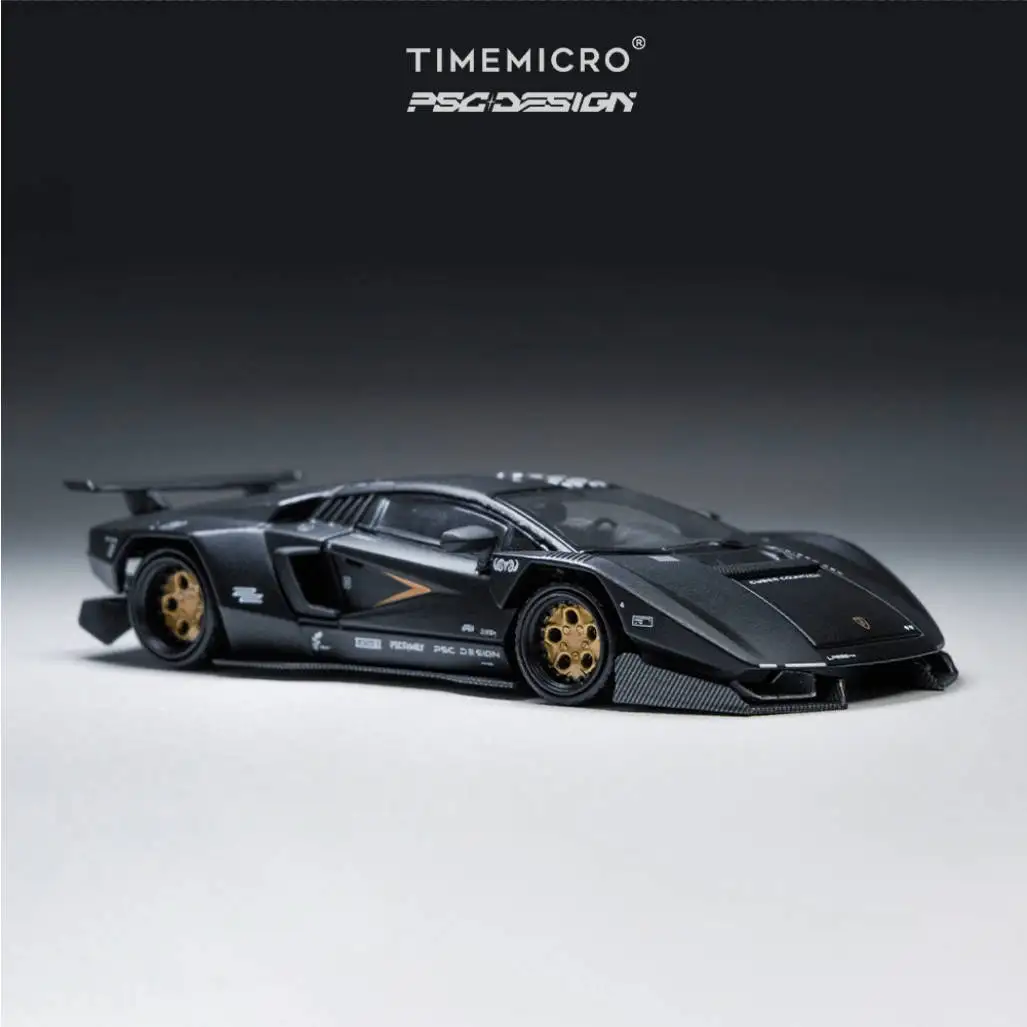 Time Micro x PSC Design 1:64 Lamborghini Countach Widebody Diecast