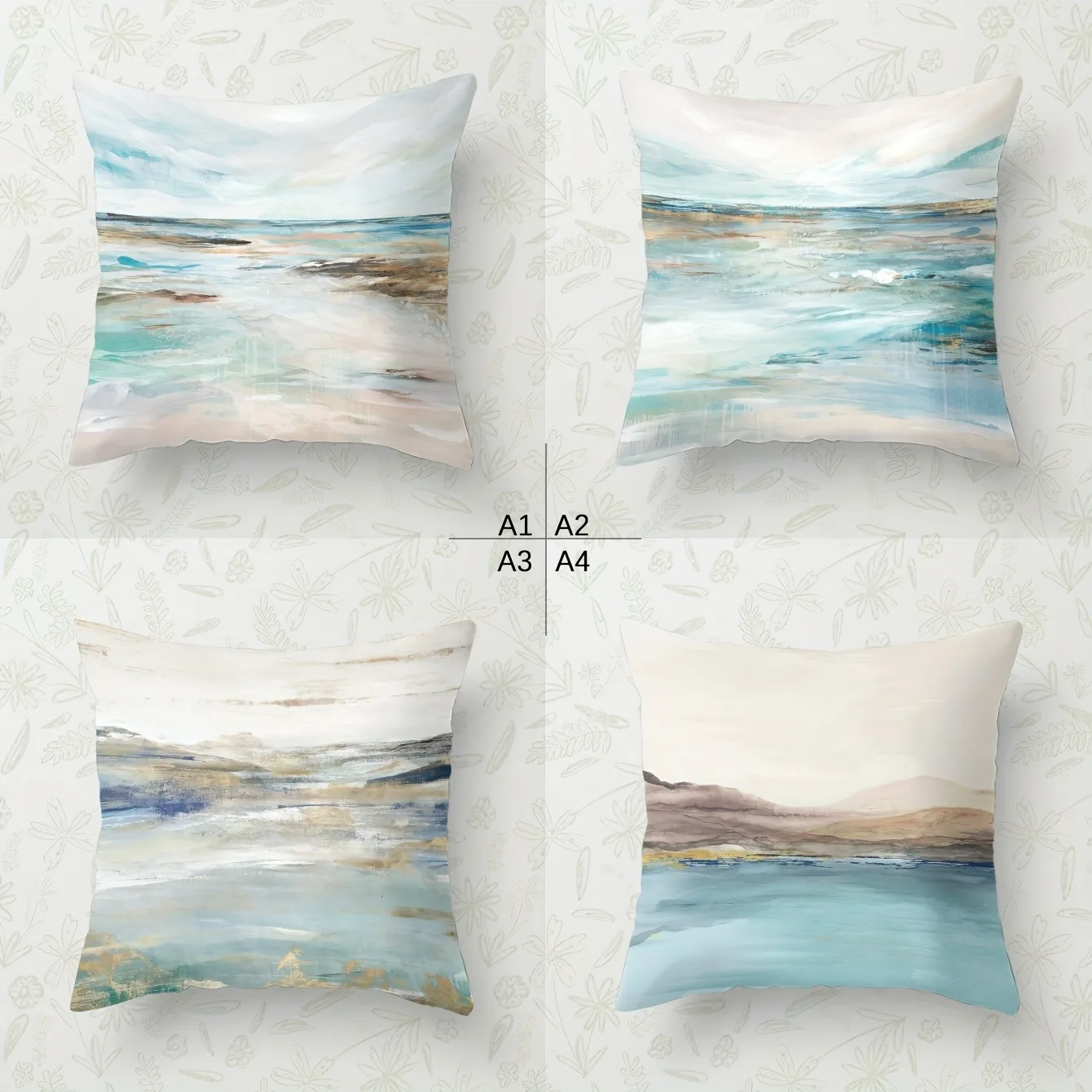 

Мягкая наволочка с прибрежным пейзажем: наволочка Serene с минималистской тематикой для современного спокойного домашнего декора дивана