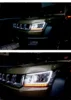 베이징 bj40 플러스 용 LED 헤드 라이트 쌍 크세논 DRL 주간 주행 등 노란색 방향 지시등 Автомобильные лампы 6