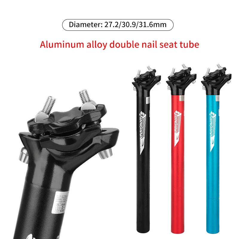 

Bicycle Seatpost MTB Road Bike Seat Post 27.2/30.9/31.6*400mm Ultralight Aluminum Alloy Cycling Seat Tube Bicycle Parts