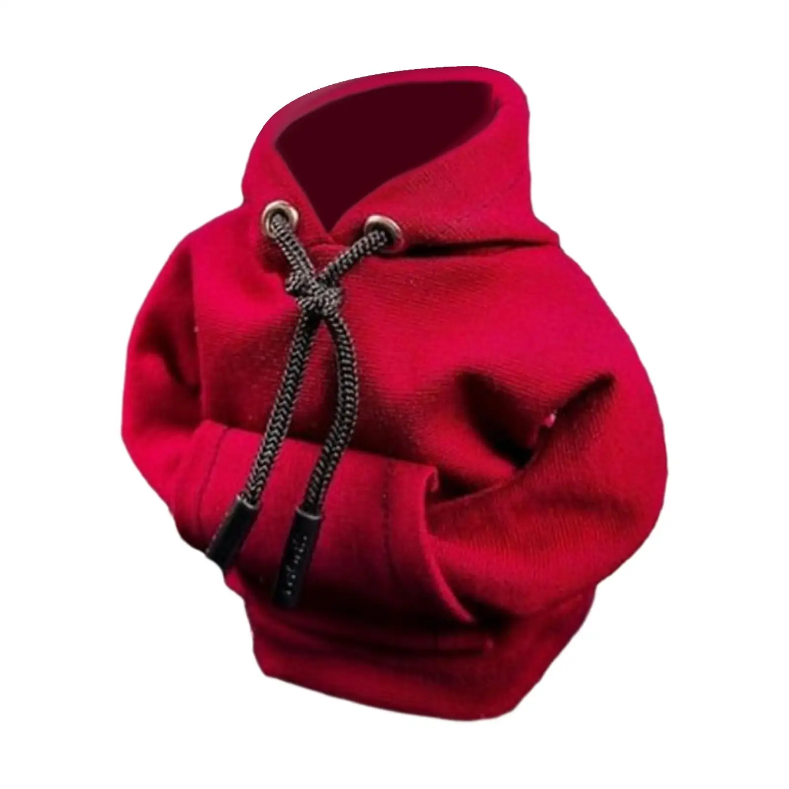 อุปกรณ์ตกแต่งภายในรถยนต์ ฝาครอบหัวเกียร์แบบมีฮู้ด สไตล์เสื้อฮู้ด ผ้าเนื้อนุ่ม ใช้ได้กับรถยนต์ทุกรุ่น