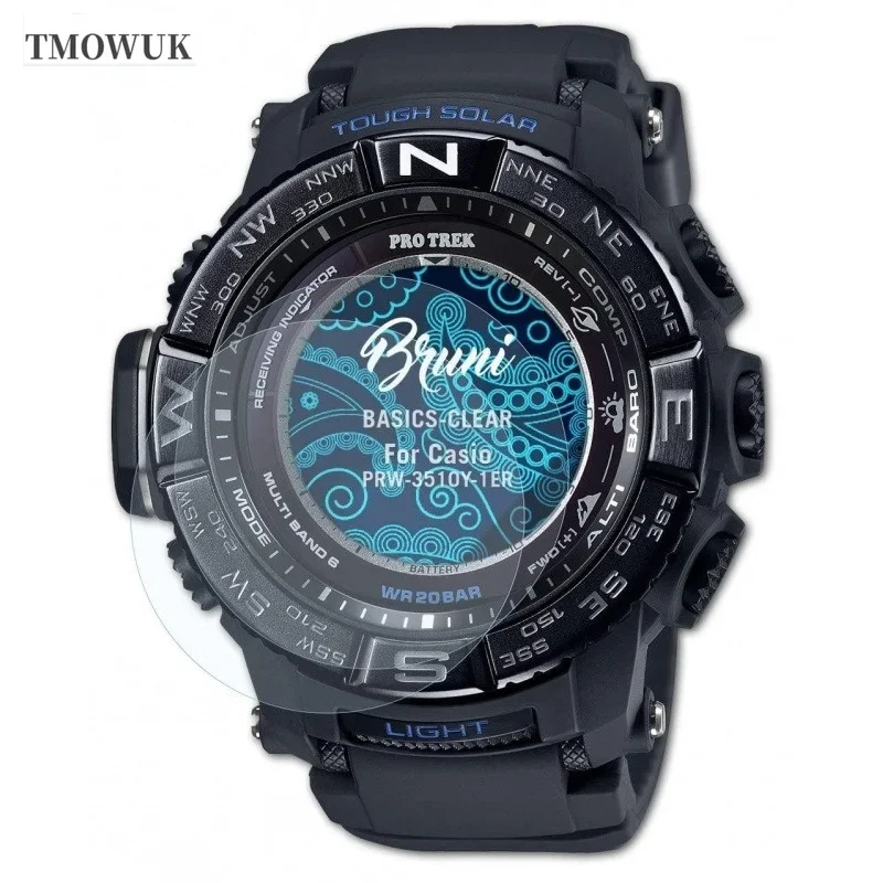 Voor Casio GA100 6100 TR770 Pro-Trek EFR 303 GA-2200 GA-2100 GST-W300 Gehard Glas Screen Protector Horloge Film HD Clear 9 H Anti