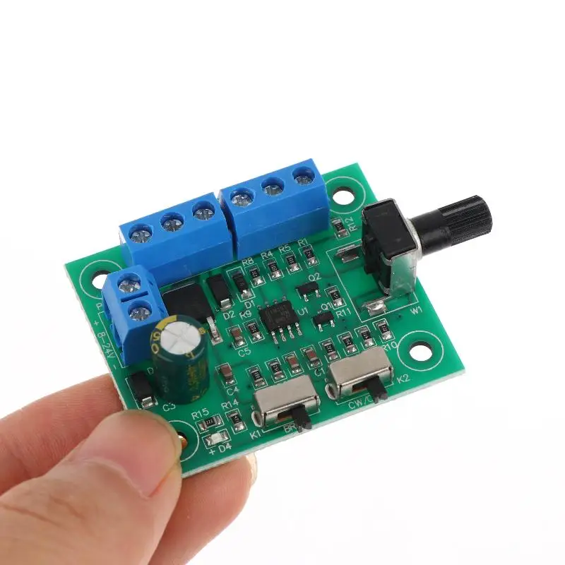 Brushless Motor PWM Speed Control Module With Side Switch – DC Motor Driver And Current Diagnostic Board For DIY Cars