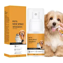 Pet Skin Care Spray Flea Lice Insect Killer Spray For Dog Cat Puppy Kitten TreatmentSoothe Itching Remove Mites Eliminator 30ml