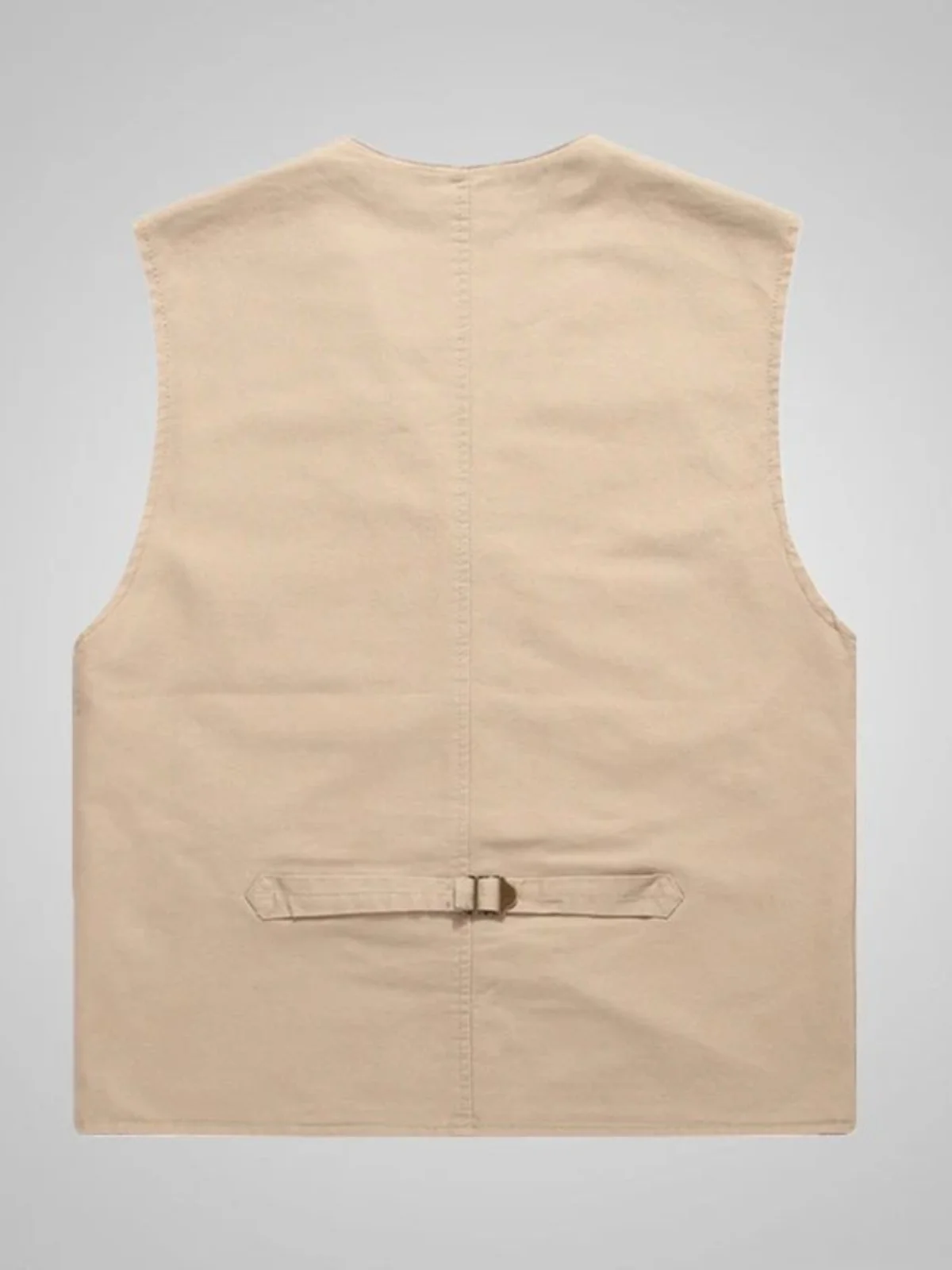 

Men's Pure Cotton V-ne Casual Vest ort Sve Single Button Closure Regular Fit Faionable Autumn Wear Inner Match