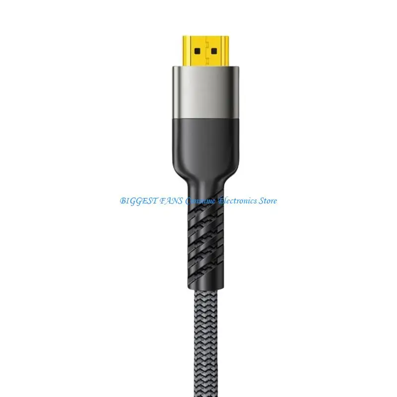 

HDTV to HDTV Cable HDTV Cord Male to Male HDTV Wire 8K@60Hz 2K@240Hz for HDTV Monitors Gaming Consoles Projectors