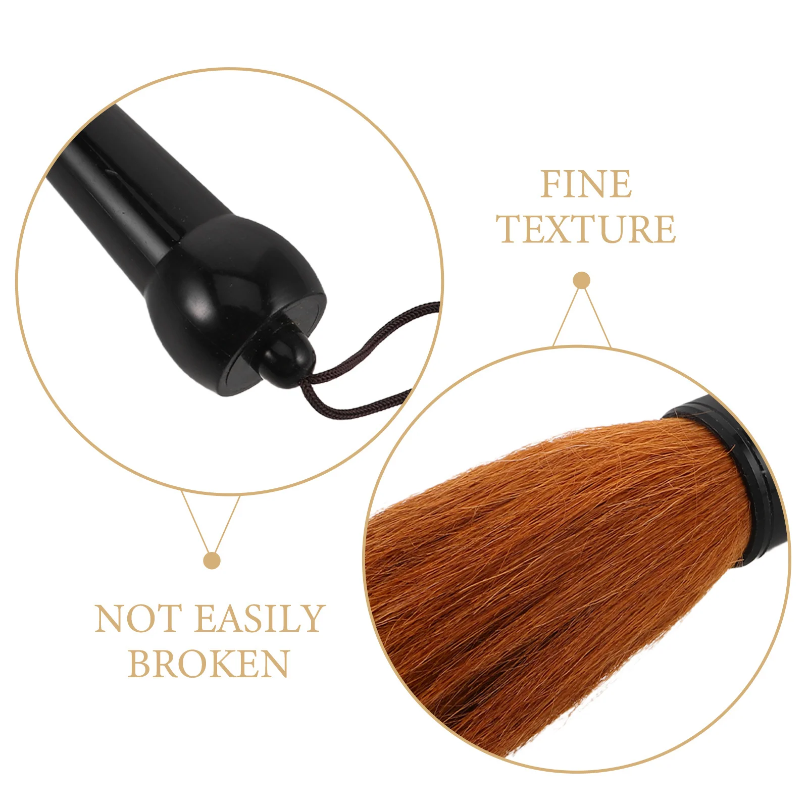 Wolf Hair Big Tip Calligraphy Brush Pen Large Size For Smooth Ink Flow Splatter Control Rice Paper Drawing Sumi Art