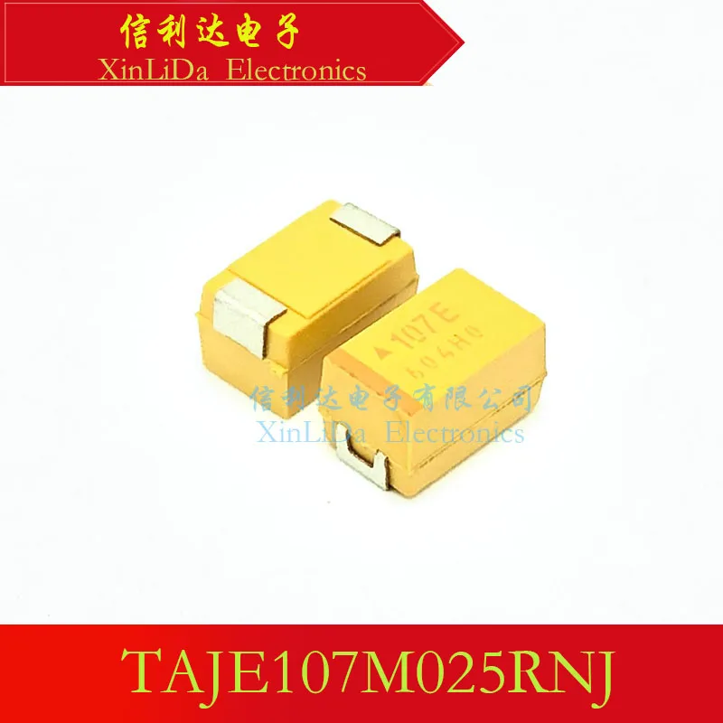 TAJE107M025RNJ TAJE477K010RNJ CASE-E-7343-43(mm) Tantalum capacitor New and original