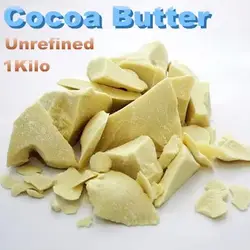 Pure Raw Natural Cocoa Butter Unrefined Handmade Soap Lipstick Pure 1000g