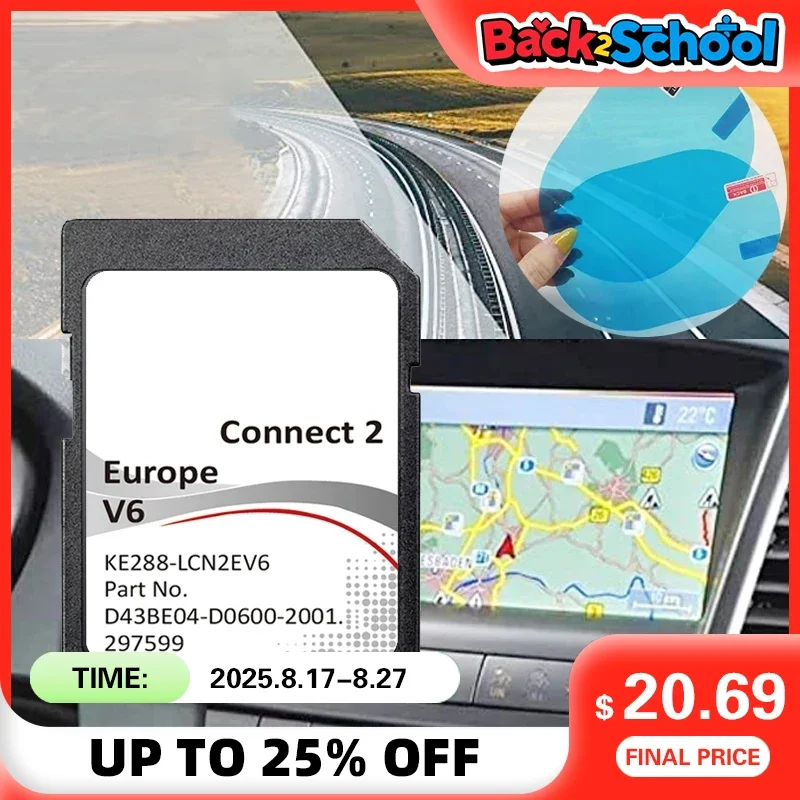 

KE288-LCN2EV6 SD Card for Nissan Leaf/Micra/Juke/Note/E-NV200 Car Navigation SD Card Map Update Europe Turkey 16GB Free Shipping