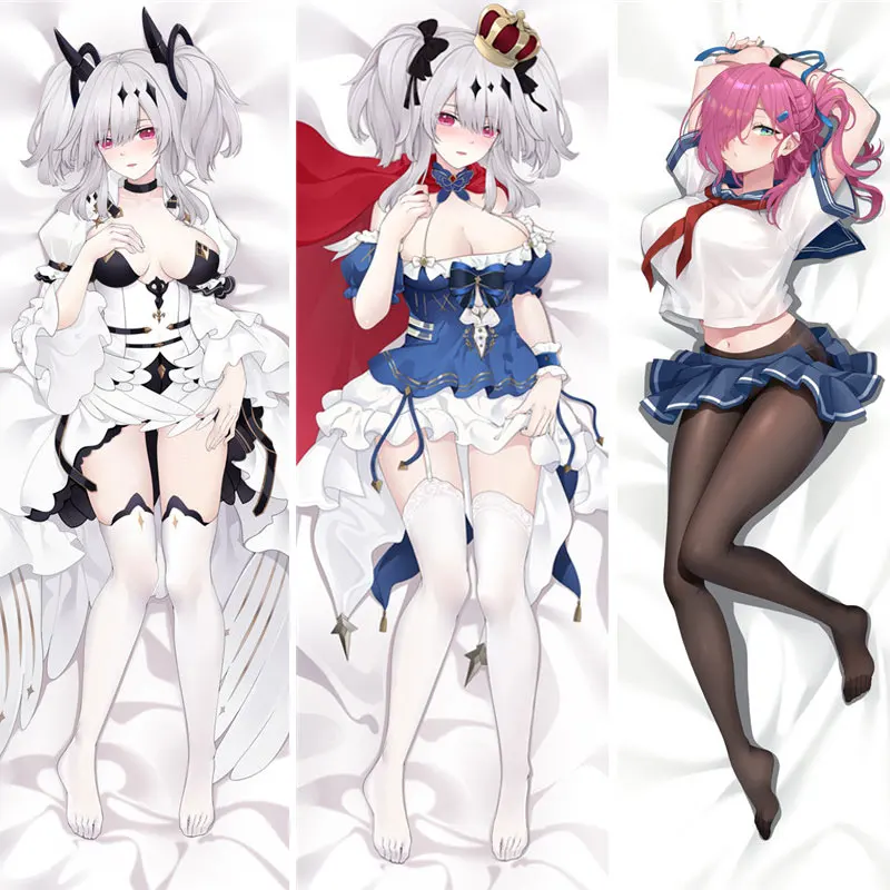 

Anime Game Azur Lane Pillowcase Japan 3d Printing Dakimakura Waifu Hugging Body Cover Otaku Custom Cartoon Manga Cushion