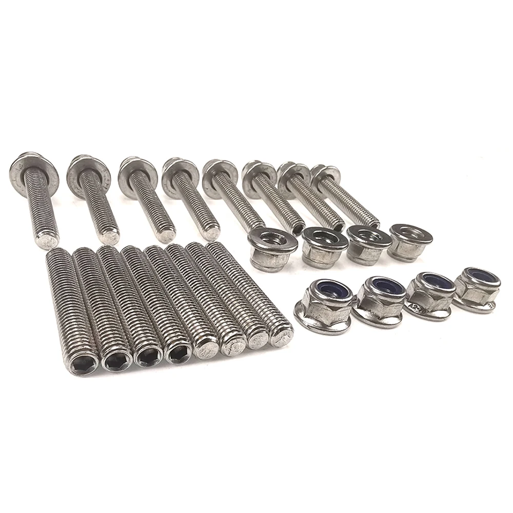 

"N811313S431 Комплект шпилек выпускного коллектора — болты из нержавеющей стали для Ford F150 4.6L/5.4L V8 2004-2010 гг. (заменяет W701706-S2)