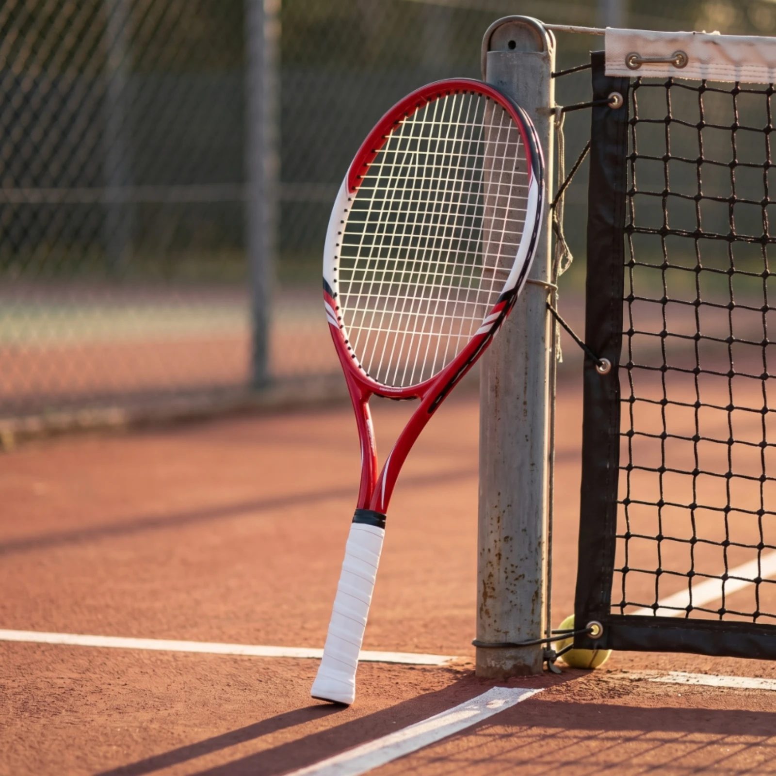 

Strung Tennis Racket Lightweight Aluminum Tennis Racket Sporting Goods Easy Handling Stability for Beginners, Rebound Exercises