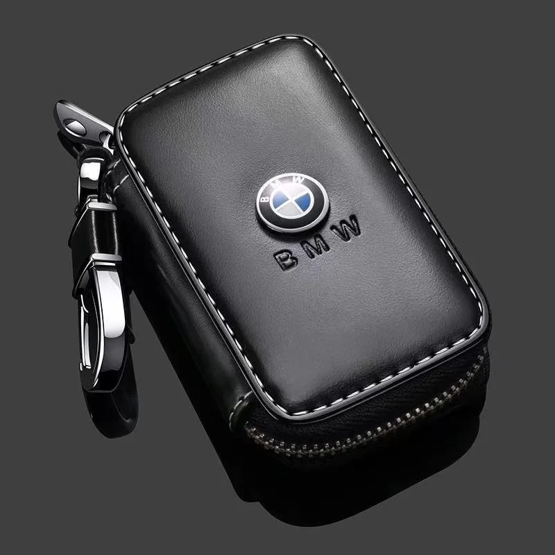 

Car Key Bag For BMW M Sport 1 3 5 7 Series X1 X3 E90 E36 E60 X3 F22 F21 E46 E39 E30 F20 E87 E92 X5 E34 Car Key Wallet Protector