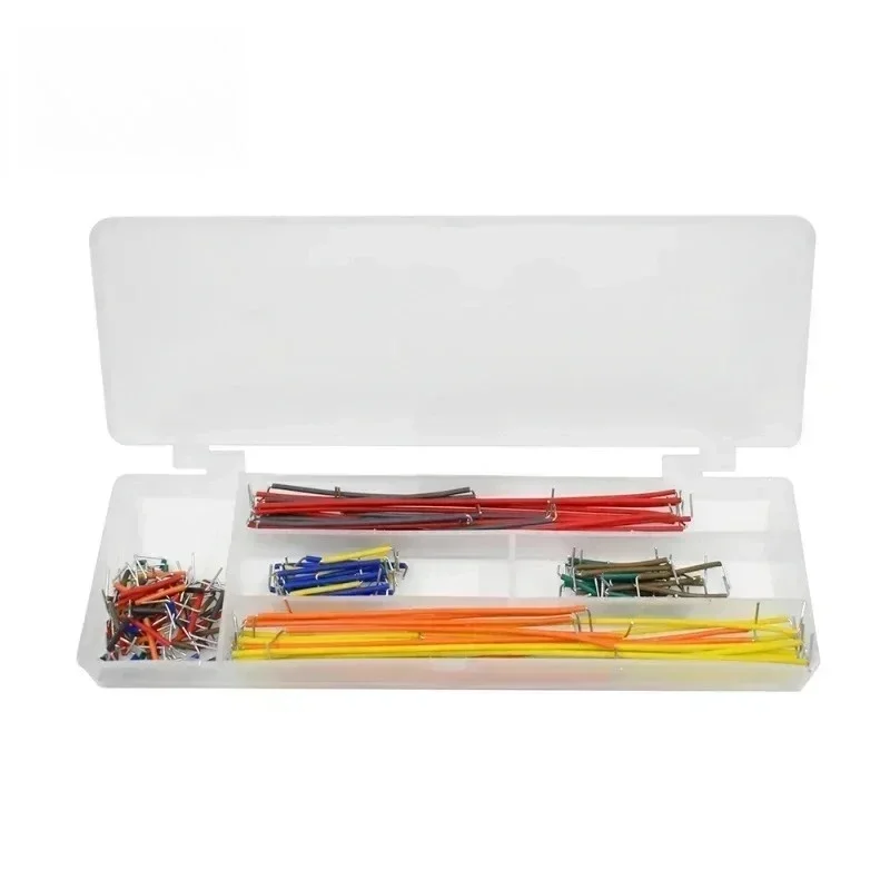 65/140/350/560/840 قطعة/صندوق U شكل لحام اللوح كابل قافز طقم أسلاك 14 أطوال لنماذج ألواح الخبز مع صندوق #5