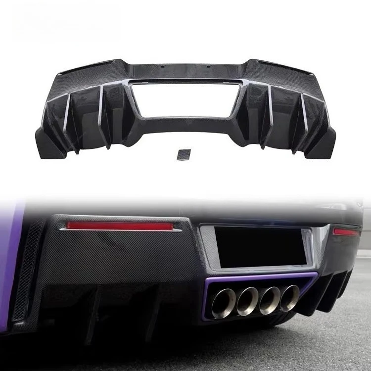 

For Corvette C7 Carbon Fiber Rear Diffuser Body Kit Car Bumper for Sports Car Body Parts