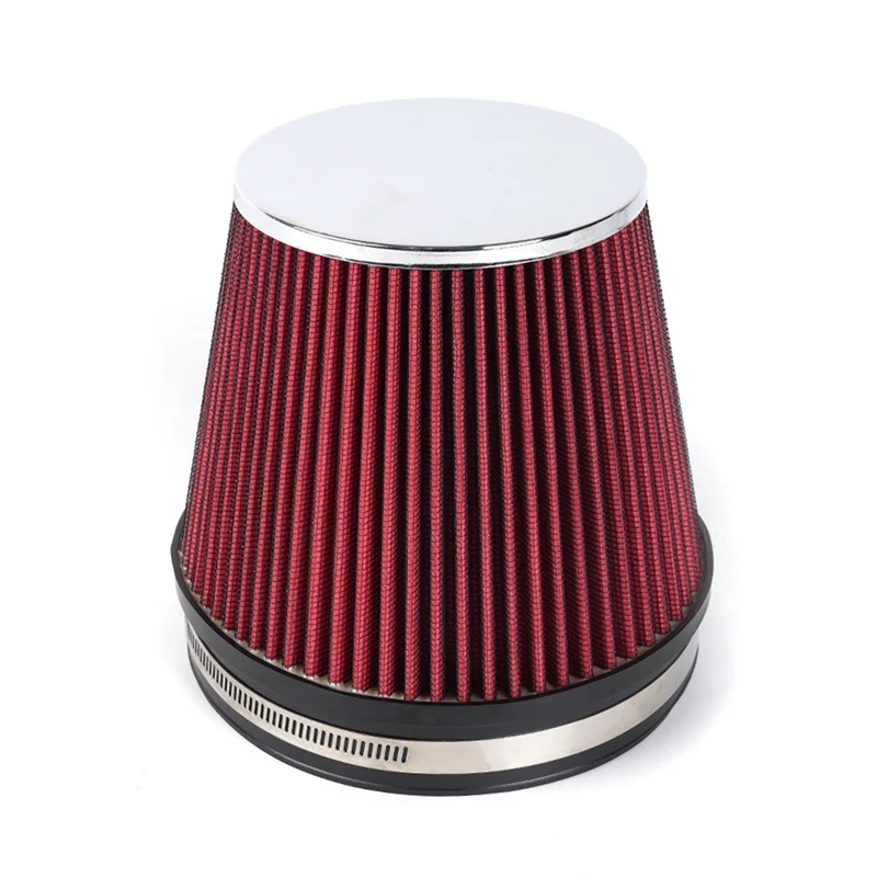 Superior-Car Universal 6 Inch High Flow Intake Air Filter Car Engine Air Inlet 152Mm Mushroom Style Car Modified Filter Parts