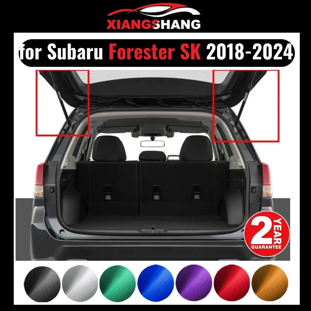 

carbon fiber for Subaru Forester SK SUV 2018-2025 auto Rear Trunk Tailgate Lift Supports Gas Struts springs dampers bars