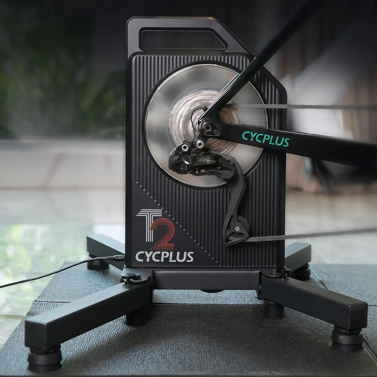 CYCPLUS T2 ciclismo inteligente bicicleta entrenador ejercicio bicicleta rodillo entrenamiento interior ANT + BLE 5,0 accesorios de bicicleta