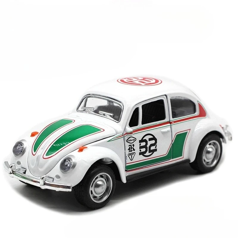 

1:32 модель автомобиля Beetle, высокая имитация сплава, автомобиль, классические игрушки, литая под давлением модель автомобиля, коллекция детских игрушек, подарки