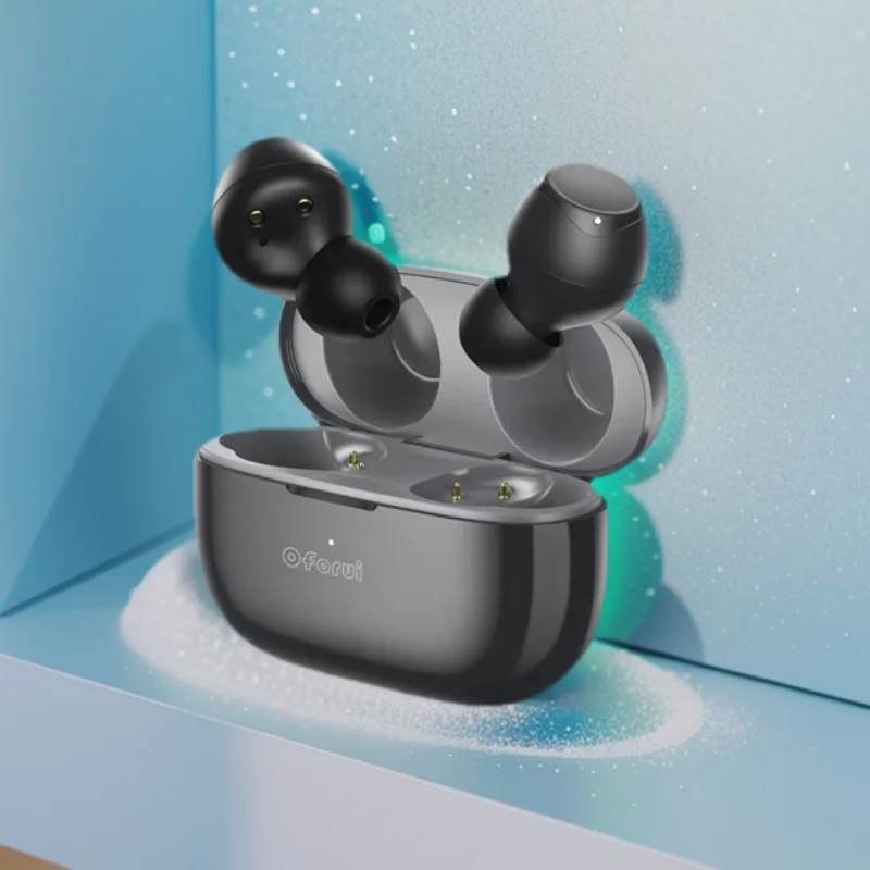 

Oforui Original Wireless Headset Noise Canceling HD Call Mini Bluetooth Wireless Headset Waterproof Dustproof Sports Headset