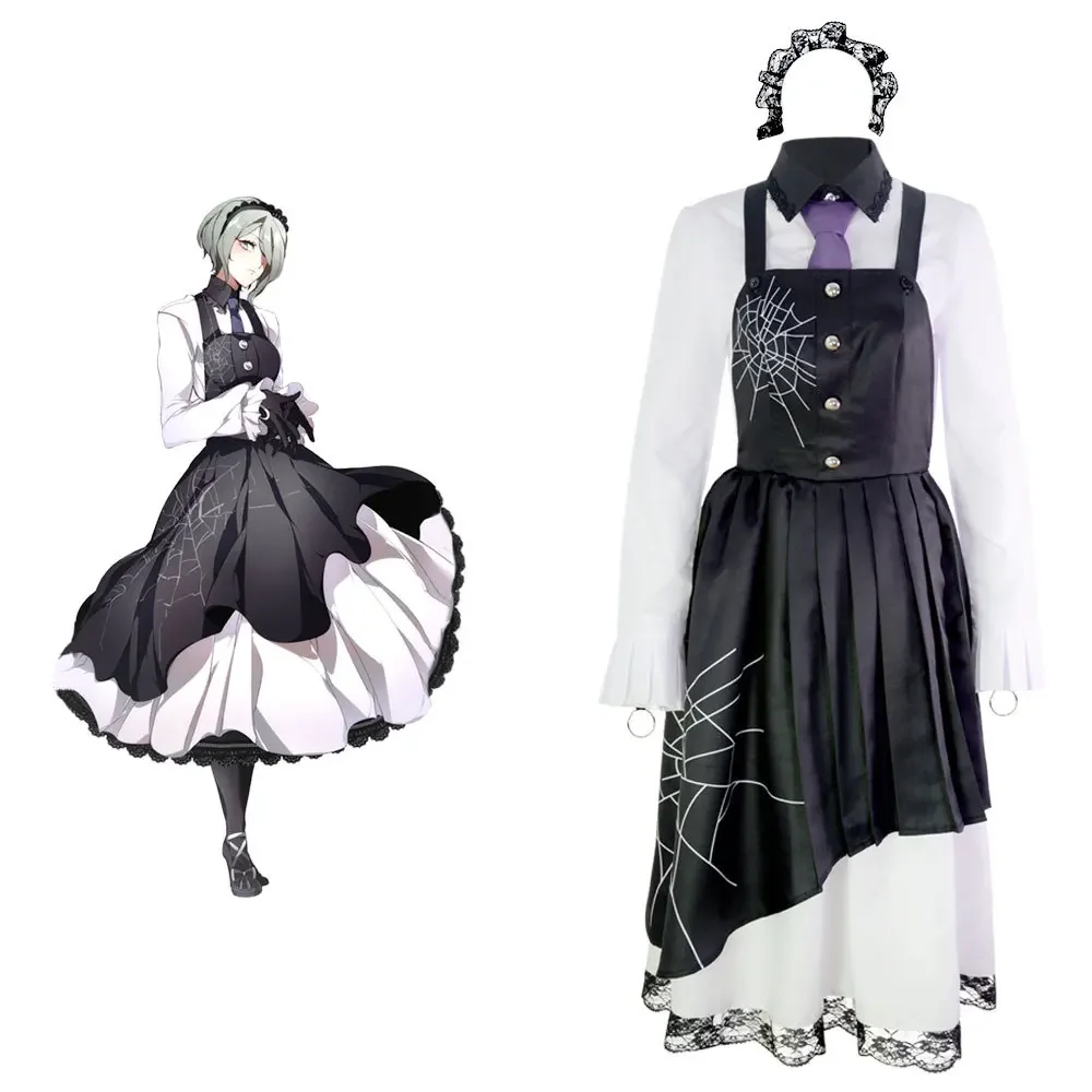 

Danganronpa V3 Tojo Kirumi Cosplay Costume for Adult Women Girls Game Anime Uniform Suit Outfit Halloween Party Fancy Clothes