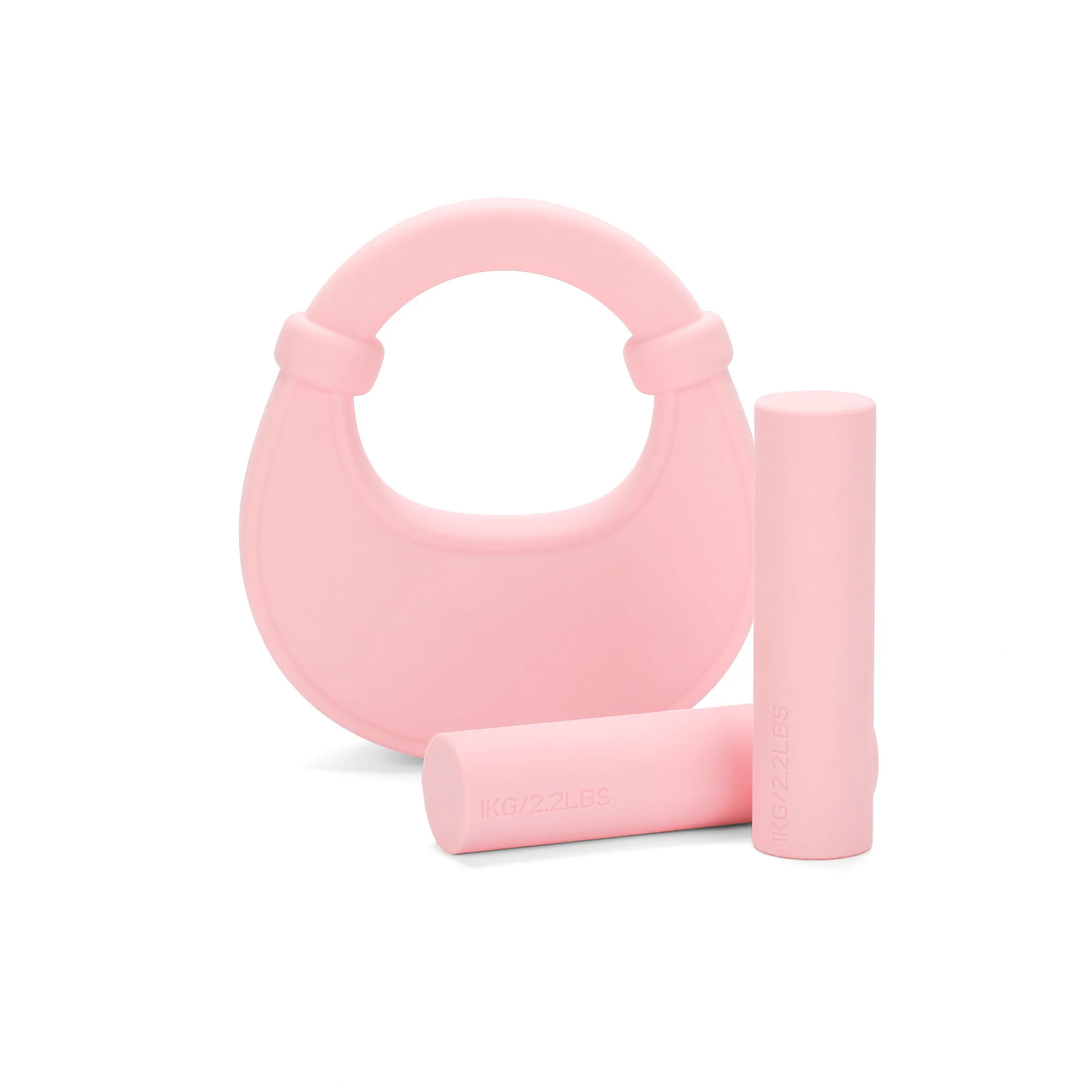 

2024 New Design Patent Bag Kettlebell Solid Cast Iron Silicone Kettlebell Custom Color Logo 10lb 15lb 20lb Kettlebell for Women