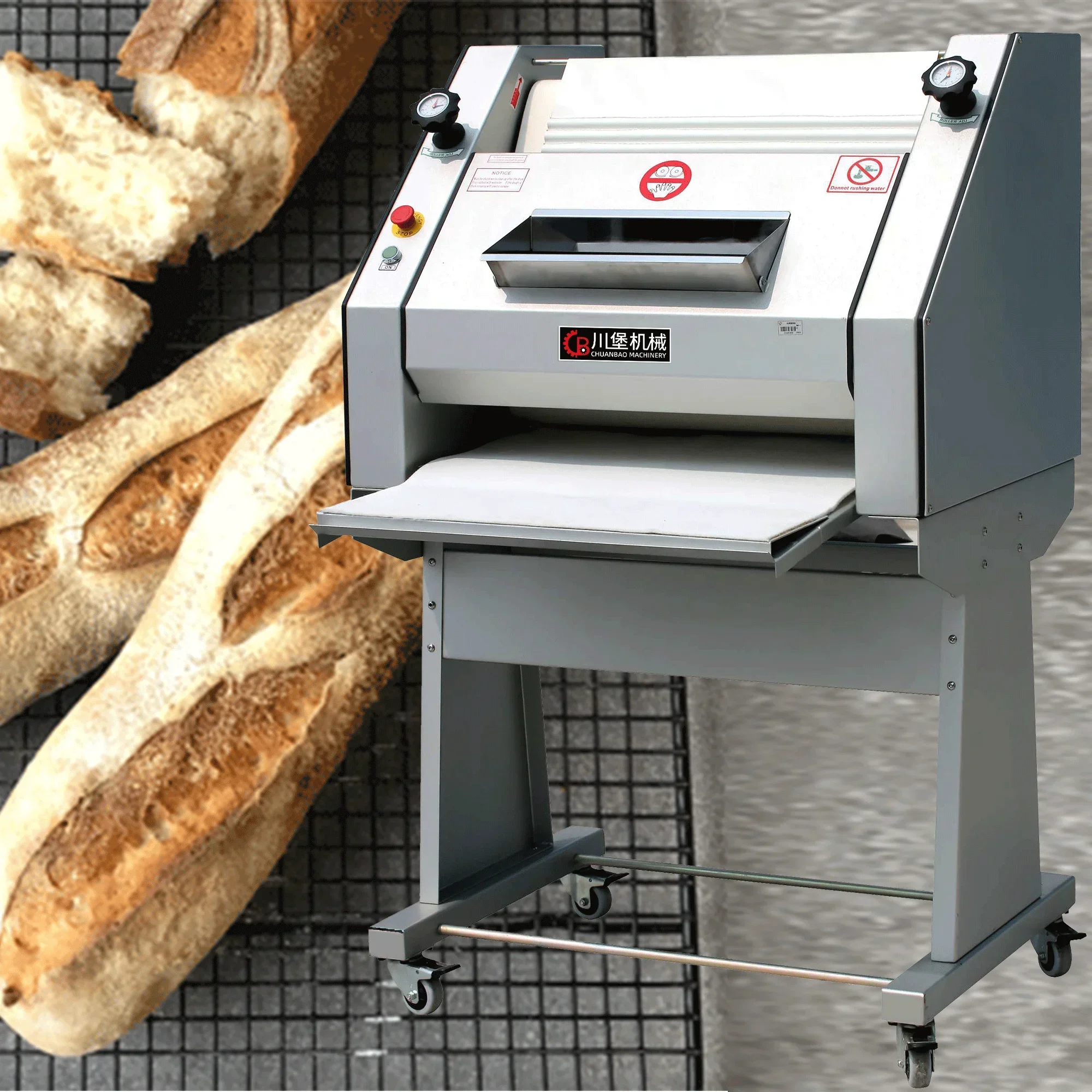 Commercial French Stick Baguette Maker Moulder French Bread Moulder Machine Moulder Baguette Making Machine For French Bread