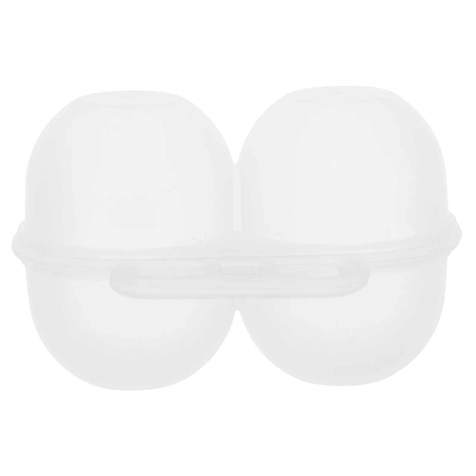 

Egg Carrier Camping Dual-Slot Egg Tray Refrigerator Storage Holder Plastic Container Shockproof Outdoor Travel Picnic