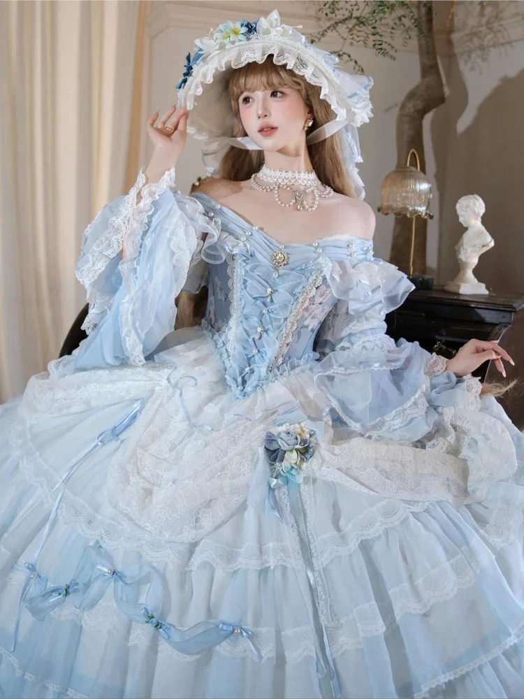 

One-shoulder heavy Industry wedding light luxury birthday coming-of-age dress