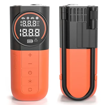 New ETENWOLF S1 Portable Tire Inflator 5200mAh 20L/Min Car Air Compressor Suitable For Car
