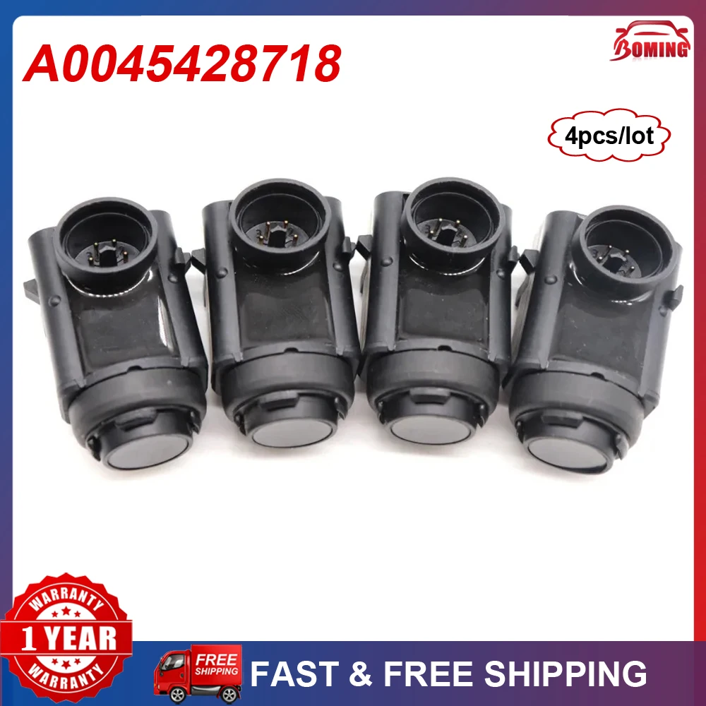 

4PCS A0045428718 Car PDC Parking Sensor For Mercedes-Benz W163 W164 W203 W209 W210 W215 W211 CL500 A-Class C-Class C203 S203