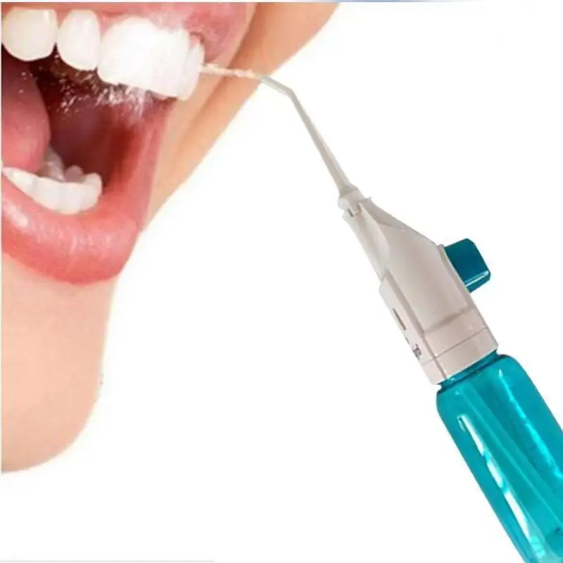 1PC High-Pressure Oral Irrigator Household Water Flosser Manual Oral Irrigator Portable Teeth Clean Water Flosser for Brace view 2