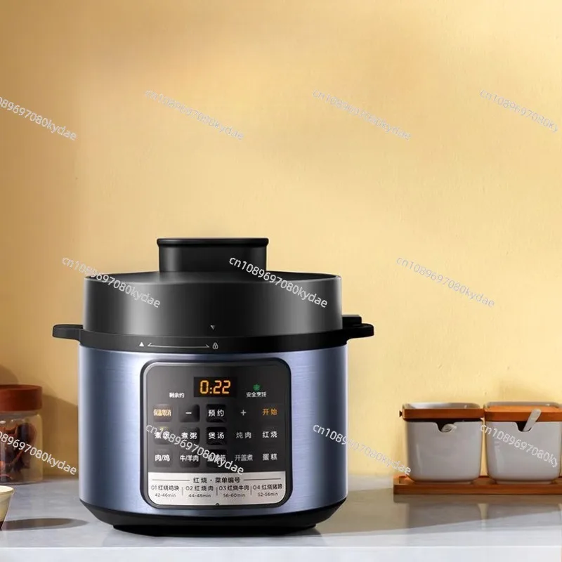 220V Electric Pressure Cooker 4 Liters Household Multi-function Intelligent Reservation Fully Automatic Rice Cooker