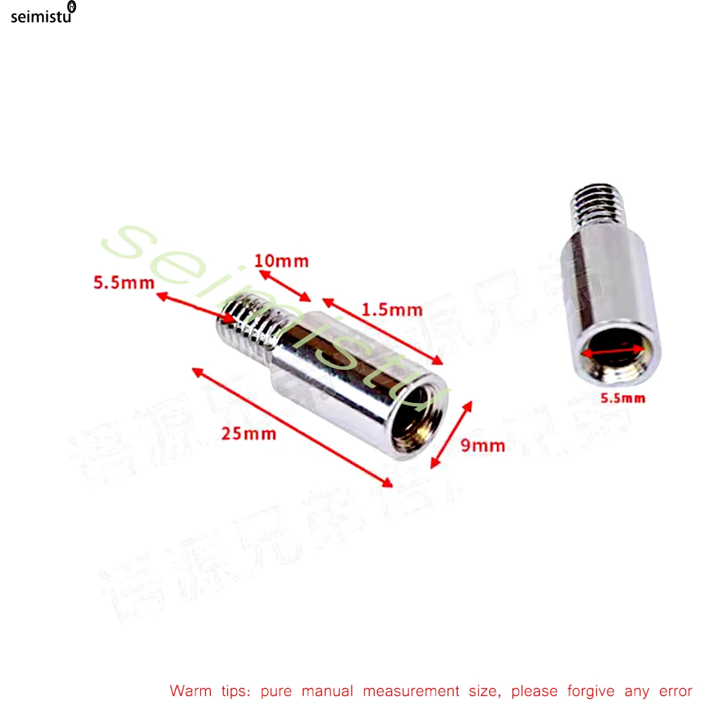 Arcade Joystick 1,5 cm Verlängerungswelle M6 Schraubknopf Game Command Stick Extension Seimitsu Kugelgelenk für Sanwa Joystick – Detail 2