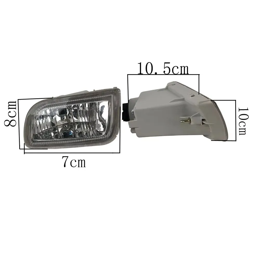 A pair Fog Lamp For Toyota Corona  Premio St211 At210 1996 1998 1999 2000 Front Bar Light Daytime Running Light