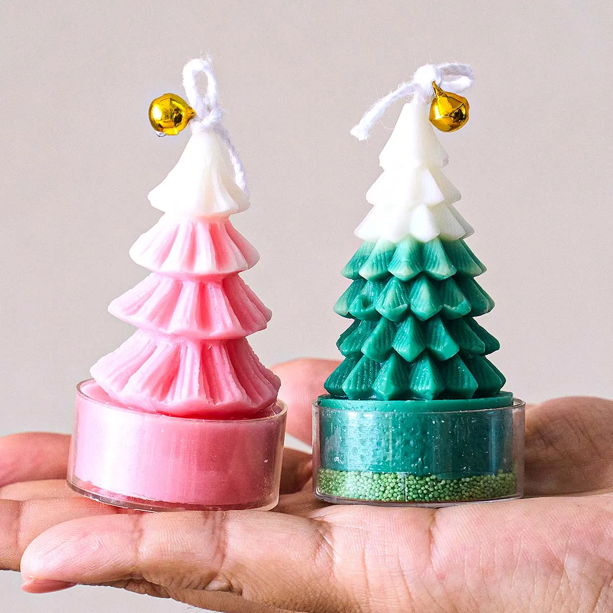 Xmas Ornament Silicone Candle Mold DIY Christmas Tree Soap Epoxy Resin Gypsum Craft Casting Molds Home Holiday Decor Tools view 5