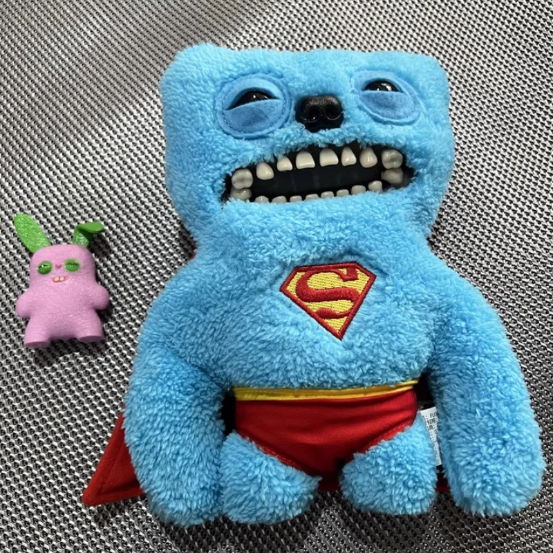 Fuggler brinquedos de pelúcia engraçado monstros feios batman superman coringa bonito boneca dc série anime figuras menino menina crianças brinquedo presente