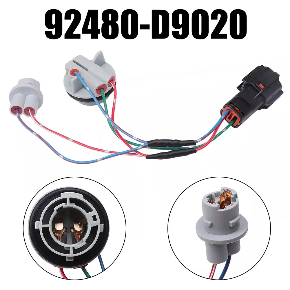 

Car Rear Tail Light Lamp Socket Rear Bumper Lower Tail Light Base Wiring Harness 92480-D9020 For Kia For Sportage 2017-2019
