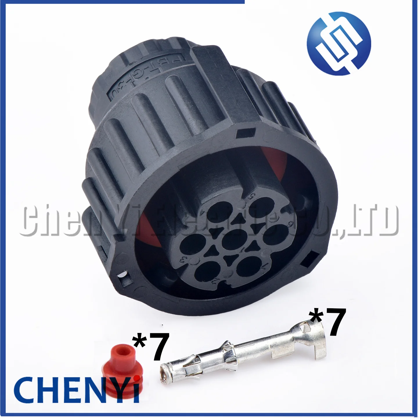 7 Pin 1.5MM BU-STE CIRCULAR HOUSINGS Female Connector 968421-1 967650-1 with cable Sheath 965786-1 965783-1 185792-1 1813137-1